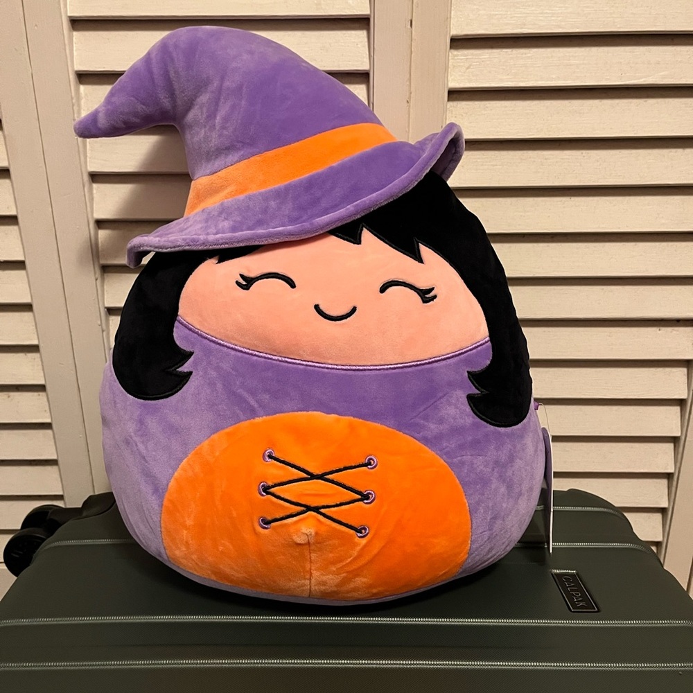 12” Halloween witch squishmallow